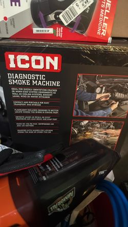 Icon diagnostic smoke machine