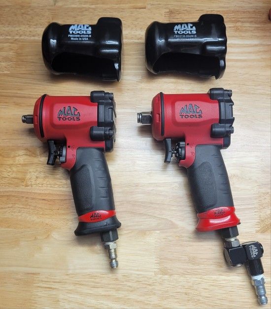 Mac Tools Mini Stubby Air Impact Wrench Combo