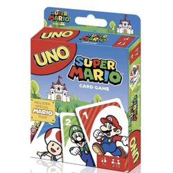 BRAND NEW UNO Super Mario Edition-Card Game-Mattel