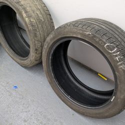 2 Tires 245/40/18 Pirelli All Seasons 