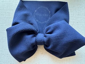 Navy Headwrap