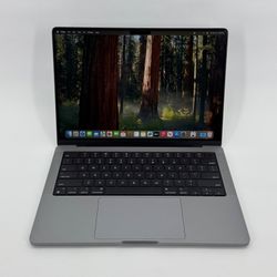 2021 Apple MacBook Pro 14" M1 Pro 8C-CPU 14C-GPU 3.2GHz 16GB RAM 512GB SSD A2442