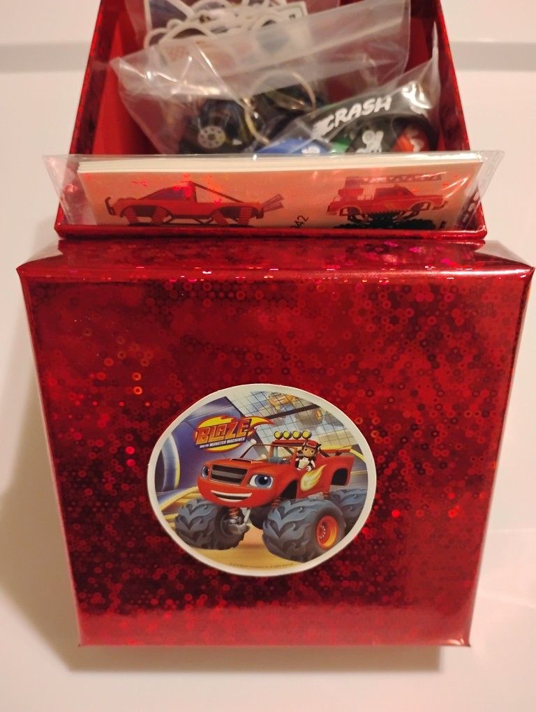 Monster Machines Keychains, Bracelets,Stickers,Temp Tat lot