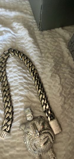 22 mm Cuban link chain 18” non turnish