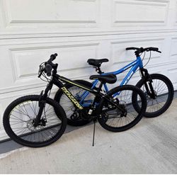 2 X Bicycle wheels 24” Both for 280 or 150 Each