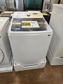 Top loading washing machine Samsung white color 