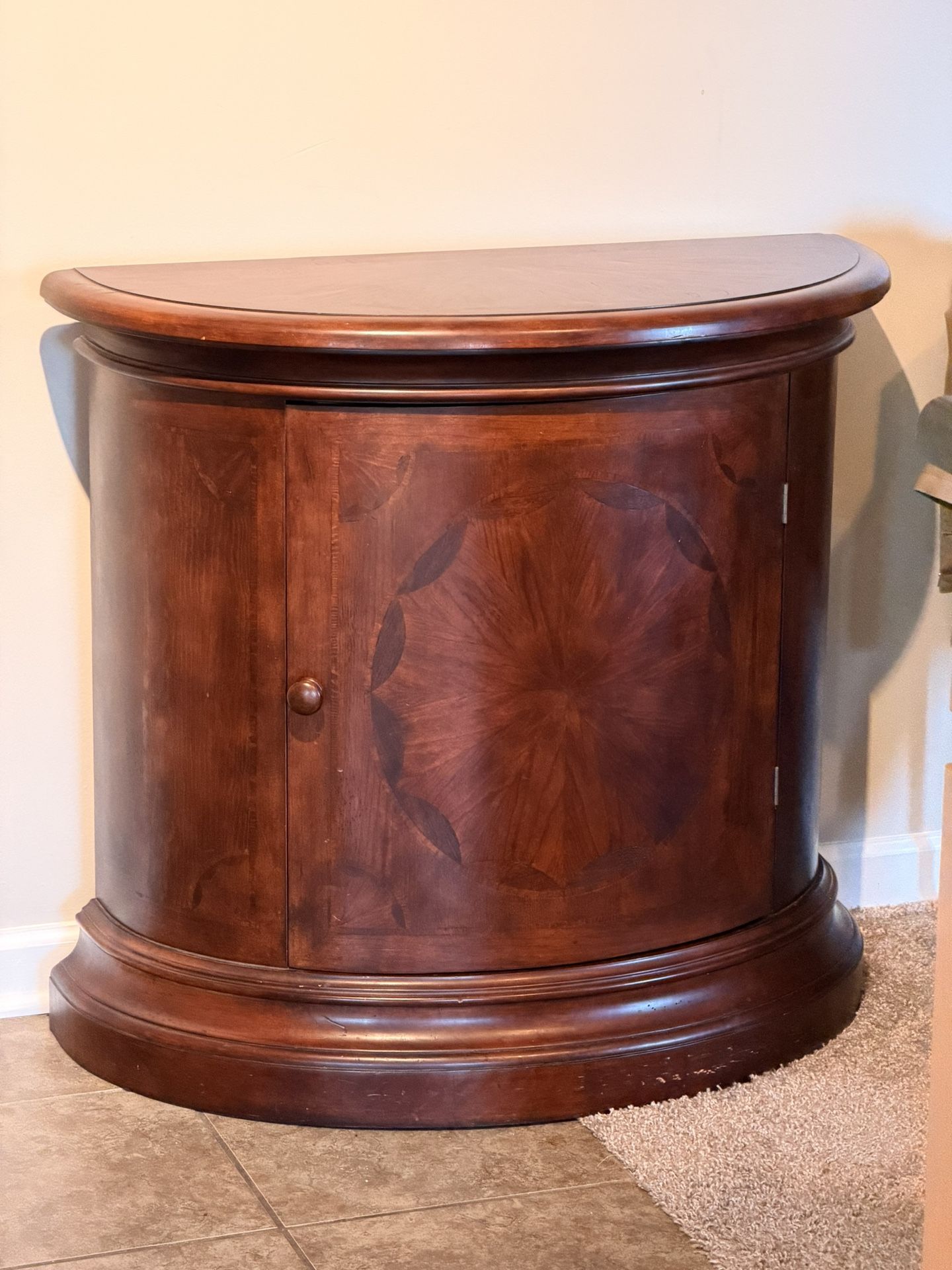 Solid Wood Console Entry Way Table