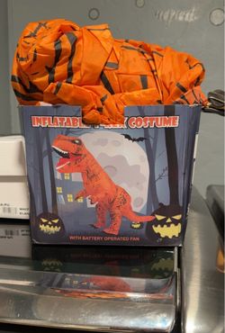 Inflatable T-Rex costume