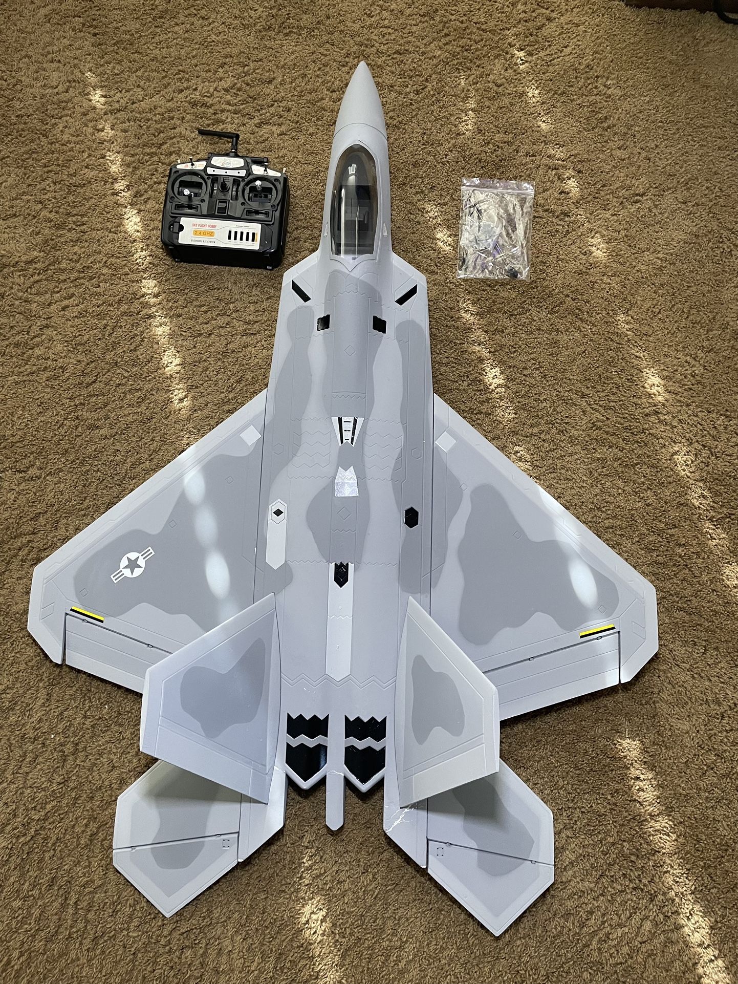 Sky Flight Hobby F22 Raptor *NEVER FLOWN*