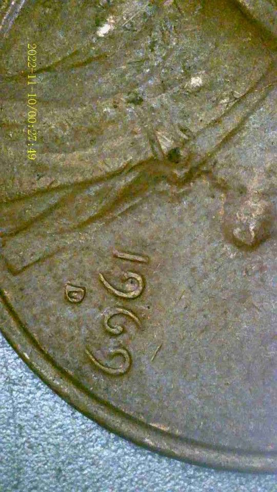 D Over D 1969 Lincoln Penny Error 