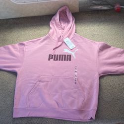 Puma XL girl sweater with hoodie