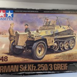 Tamiya 1/48 German Sd.Kfz.250/3 Greif Model Kit military