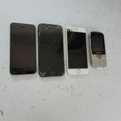 Apple / Samsung Cell Phones For Sale/ Lot Of 4