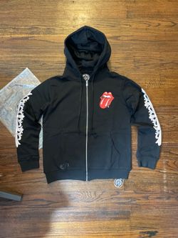 Chrome Hearts Rolling Stones Zip Up Jacket