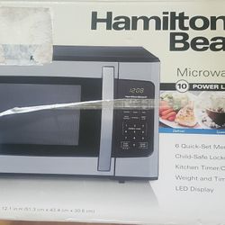 Hamilton Beach Stainless Steel Microwave Oven