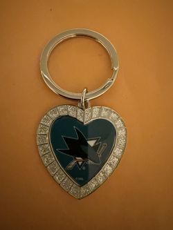 San Jose Sharks Keychain 