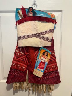 Disney Moana 2 Girls Costume Size 4-6