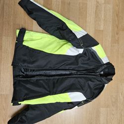 Riding Jackets, Jeans And Helmet