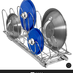 Lynk 430021 WB Roll-Out Lid Holder – Under Cabinet Organizer