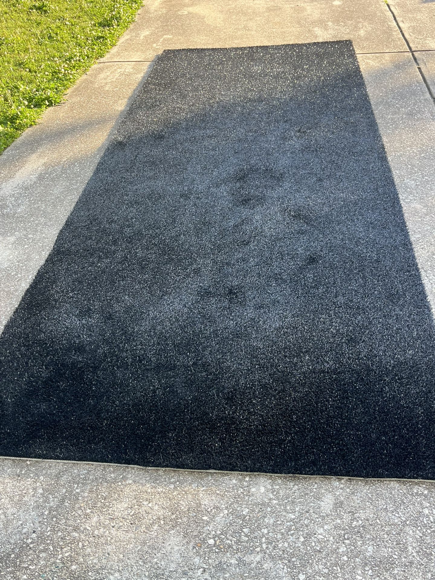 3 Ply Indoor Black Athletic Turf 