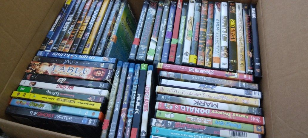 Over 50 DVD MOVIES Lots