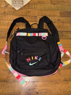 Nike Kids Mini Backpack Black Multicolor