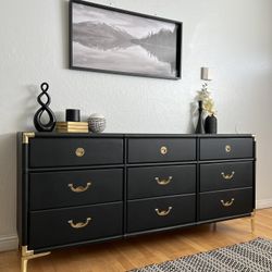 Campaign Oak Dresser 