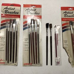 Artist Paint Brushes 15 Total 