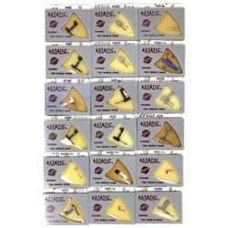 READ - Lot of 18 Astatic Sapphire Needles for LP/78