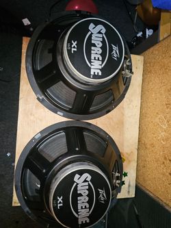 Peavey Supreme XL 16ohm speakers 🔊