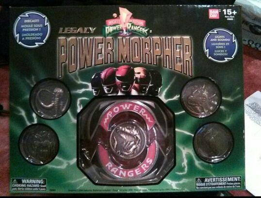 Mighty Morphin Power Rangers Legacy Power Morpher Toys R Us Exclusive