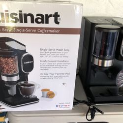 Cuisinart - Grind & Brew Single-Serve Coffeemaker - Black Model:DGB-2 S