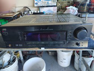 JVC Receiver With Polk Audio Speakers