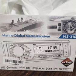 Marine Digital Media Receiver With Bluetooth MS-310