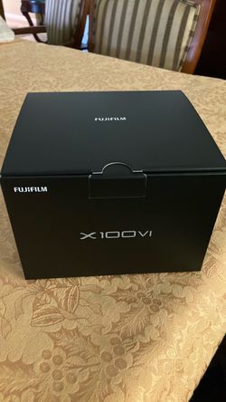Fujifilm X100VI Camera Box