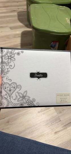 Wedding guest book