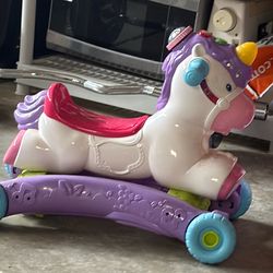 Horse  2 in one rocker , ride along