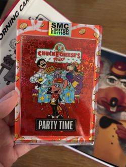 Chuck E. Cheese Saturday Morning Cards Card Box  2026 Sdcc LE Red Stars 11/50