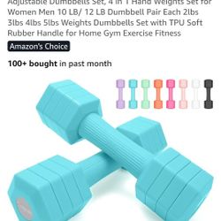 Adjustable Dumbbells 25.00 Obo