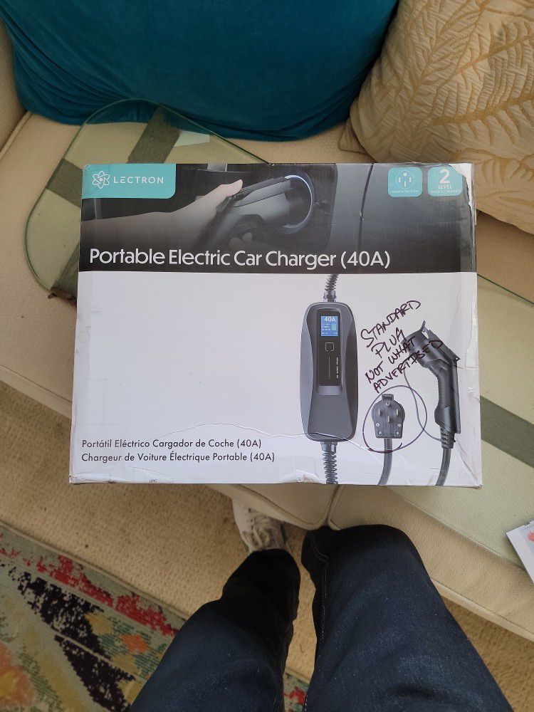 Portable Electric Car Charger (40Amp) For Eletric Cars  