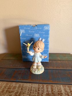 Precious Moments Disney Showcase Make EveryDay Magical! Porcelain! Tinkerbell! #(contact info removed)!