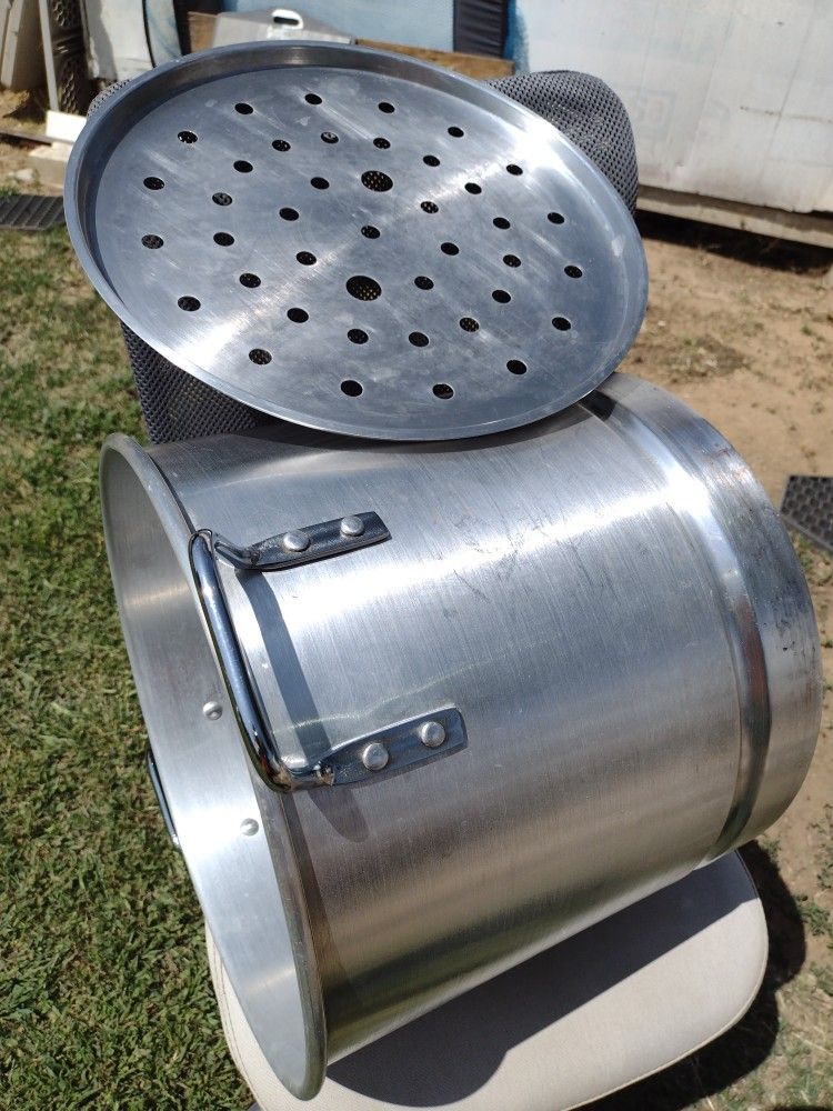 OLLA EVAPORERA GRANDE 10GAL. ALUMINUM