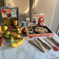Wooden Kitchen Toys $38