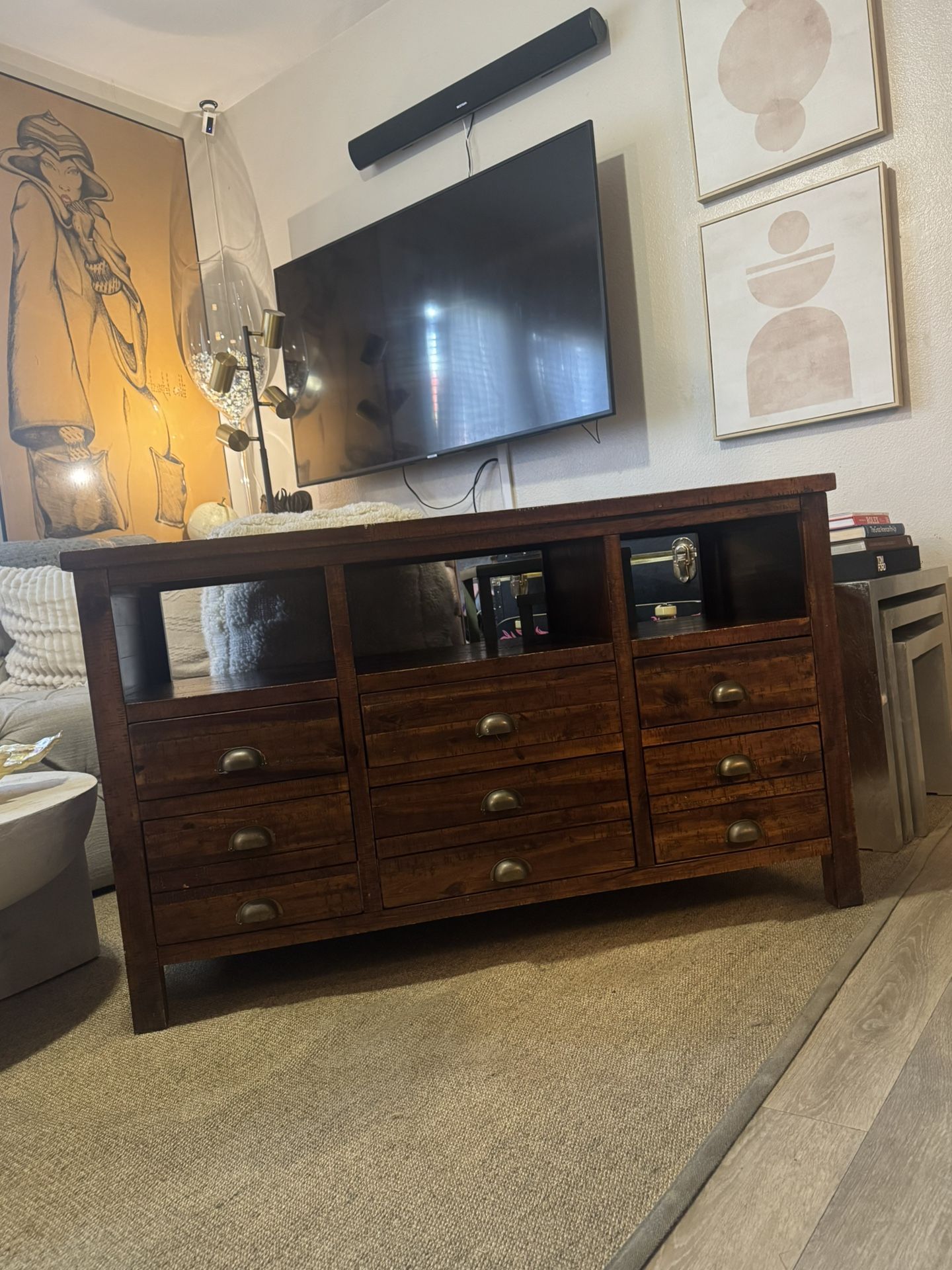Jofran Urban Lodge Brown 60" Media Unit