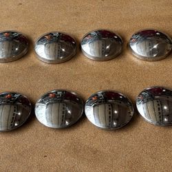 EIGHT BABY MOON HUBCAPS