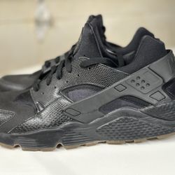 Men’s Nike Air Huaraches Black Snake Size 13