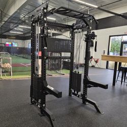 Vesta Pro Series 2in1 Squat Rack | Functional Trainer | 400lb Weight Stack | Commercial Grade | Gym Equipment | FREE DELIVERY🚚 🔴Plus SALES TAX 💲