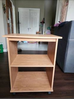 Wood rolling cart