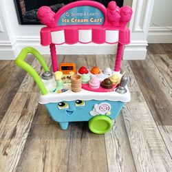 LeapFrog Scoop and Learn Ice Cream Cart Kids Girls Toy 