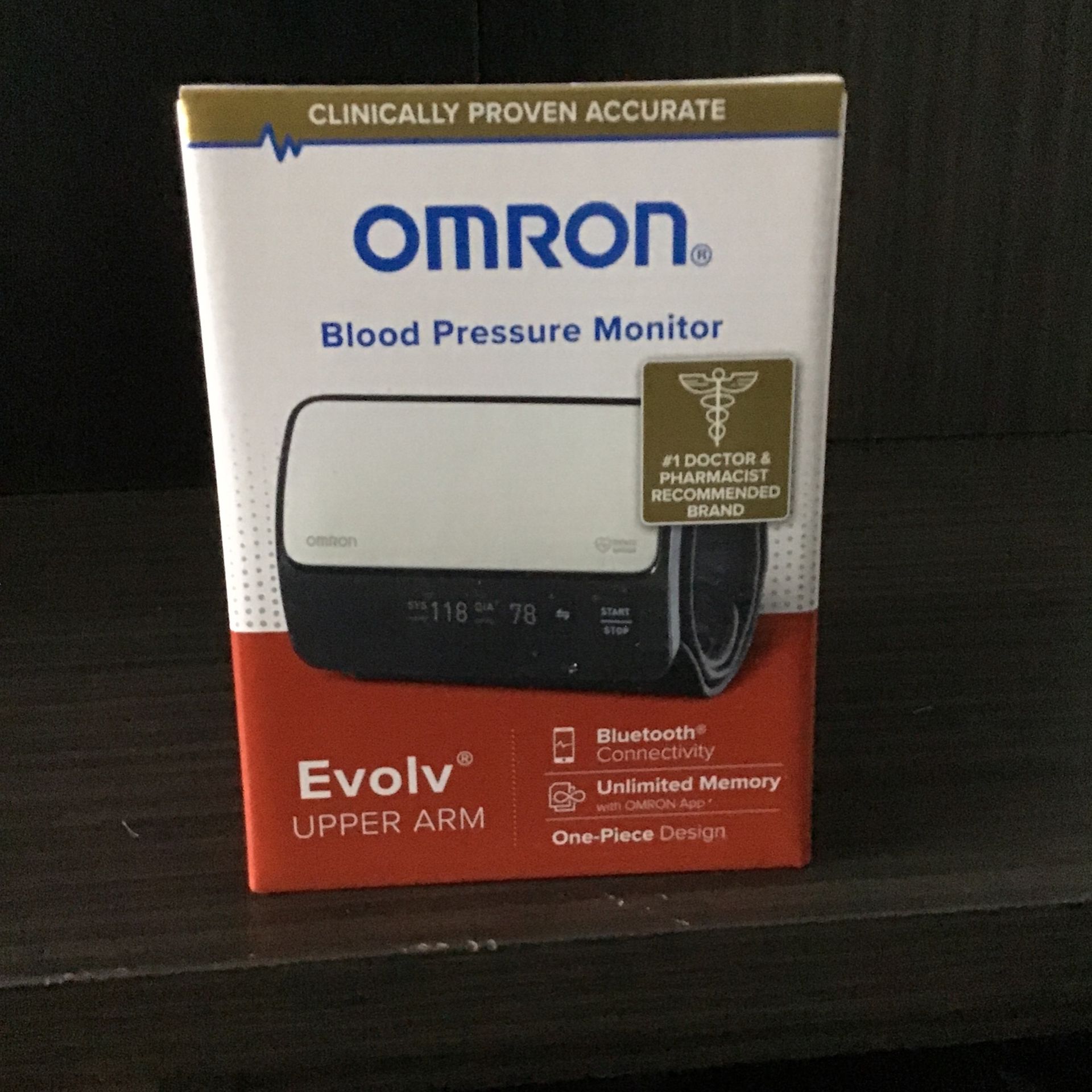 OMRON Blood Pressure Monitor Evolv Upper Arm w/ Bluetooth
